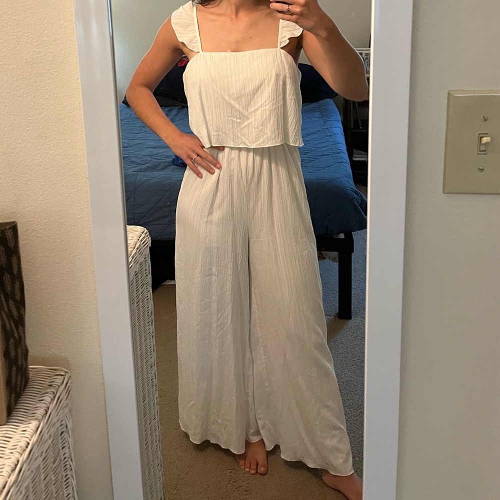 Lulus White Jumpsuit